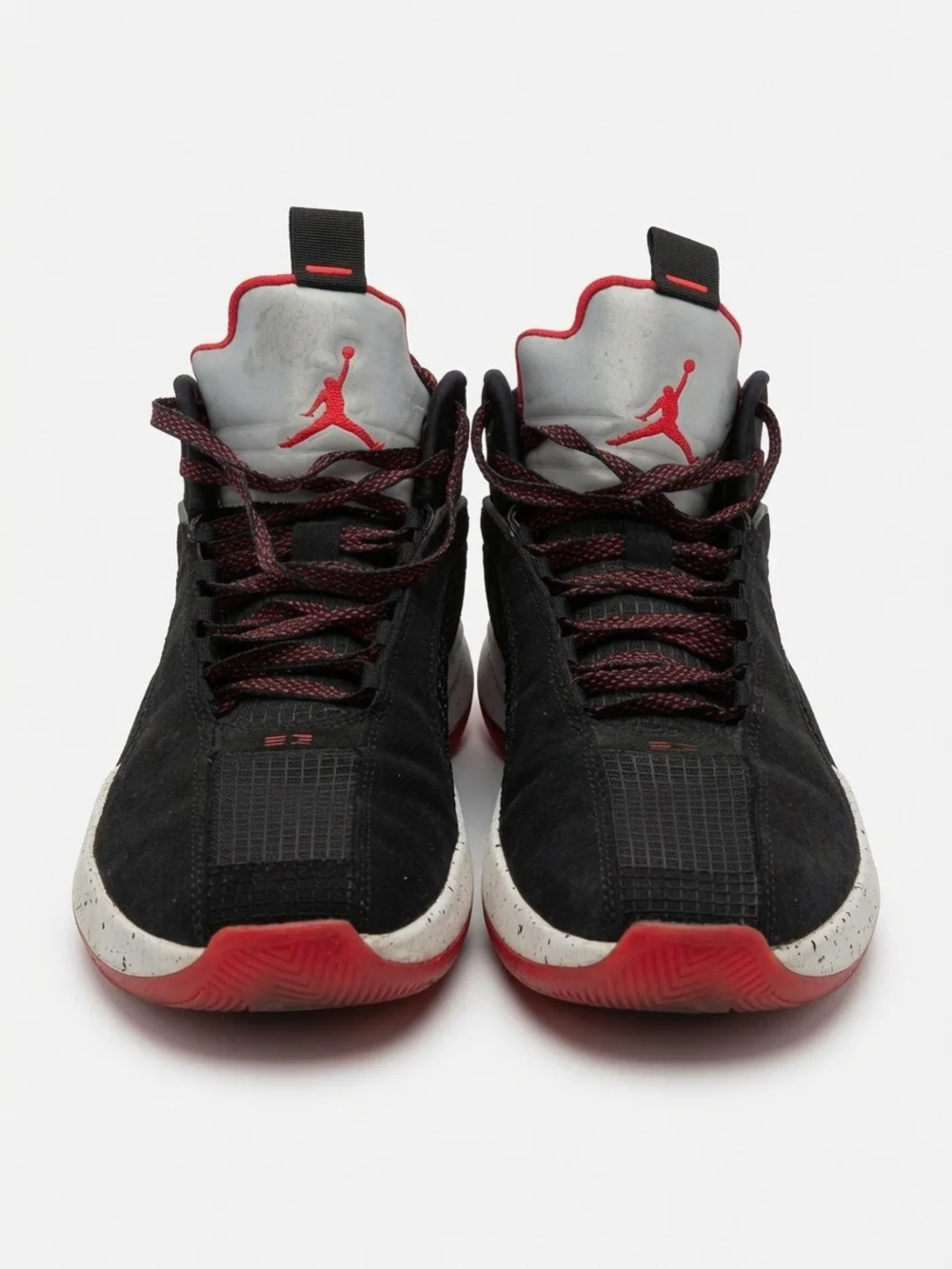 Nike Air Jordan XXXV 35 Bred CQ4227-030 Black/Fire Red Men’s Size 11 Used